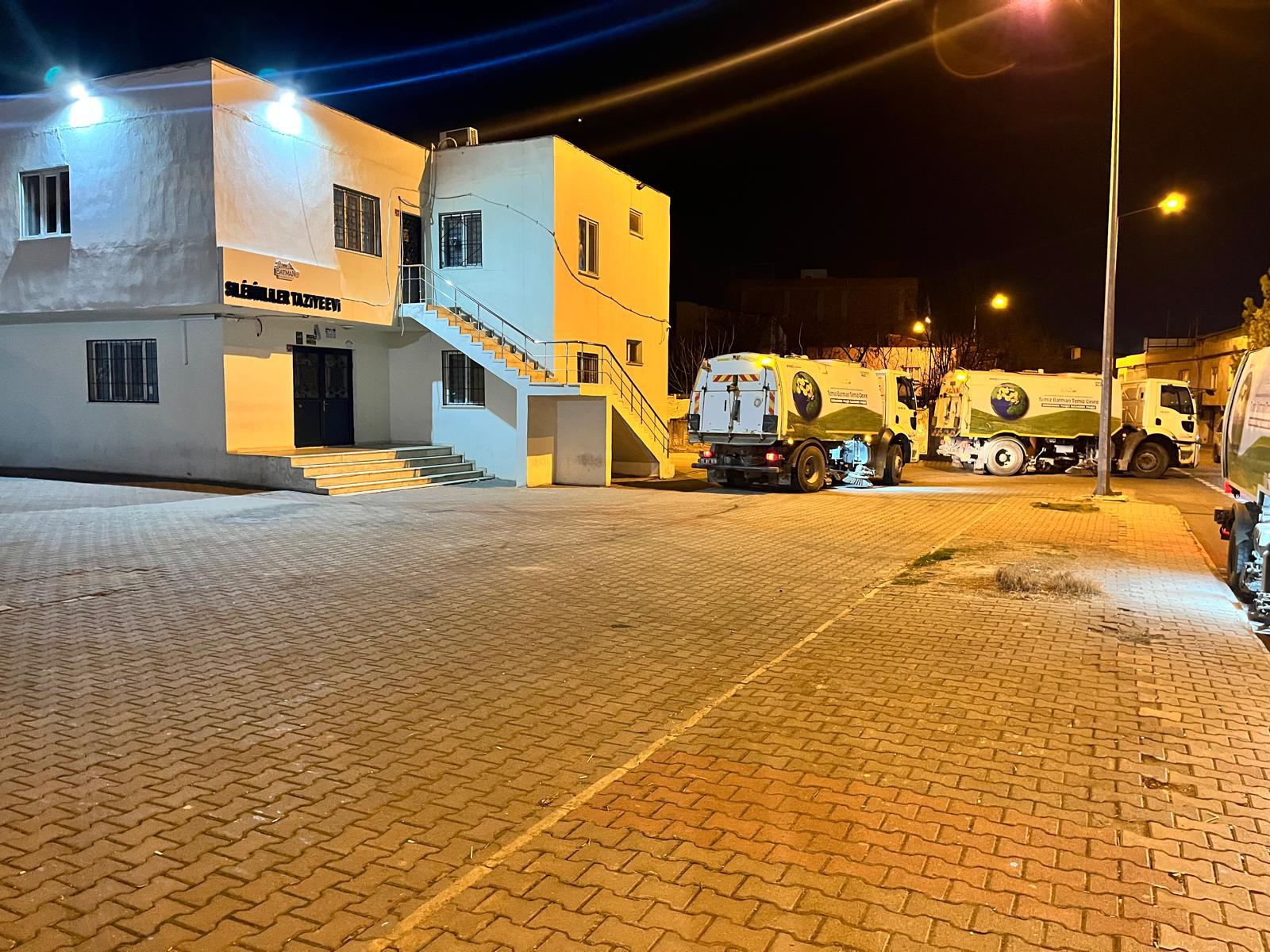 İftar öncesi taziyeevlerinde temizlik seferberliği