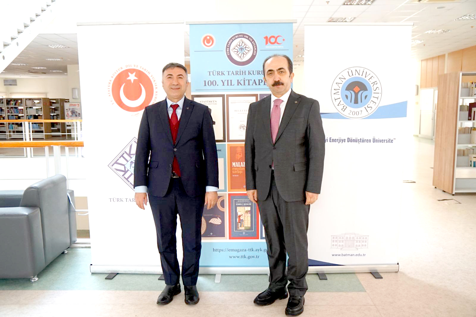 TTK Başkanı Prof. Dr. Yüksel Özgen, 100. Yıl Kitaplığını Anlattı