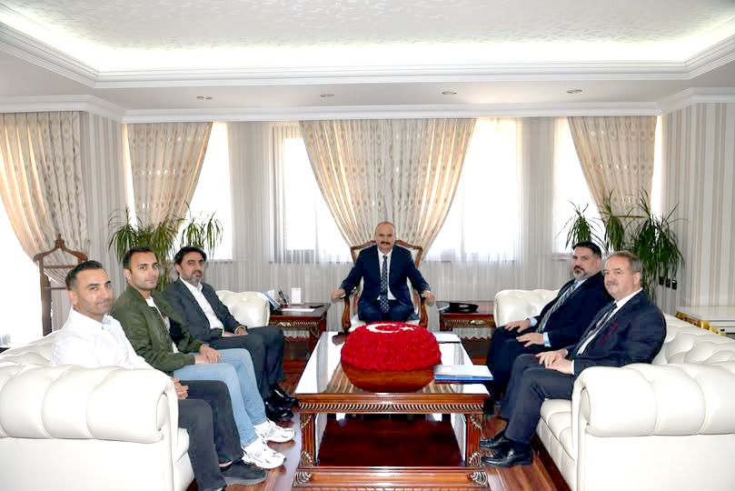 Vali Canalp, engelli ve yaşlı hizmetleri heyetini ağırladı