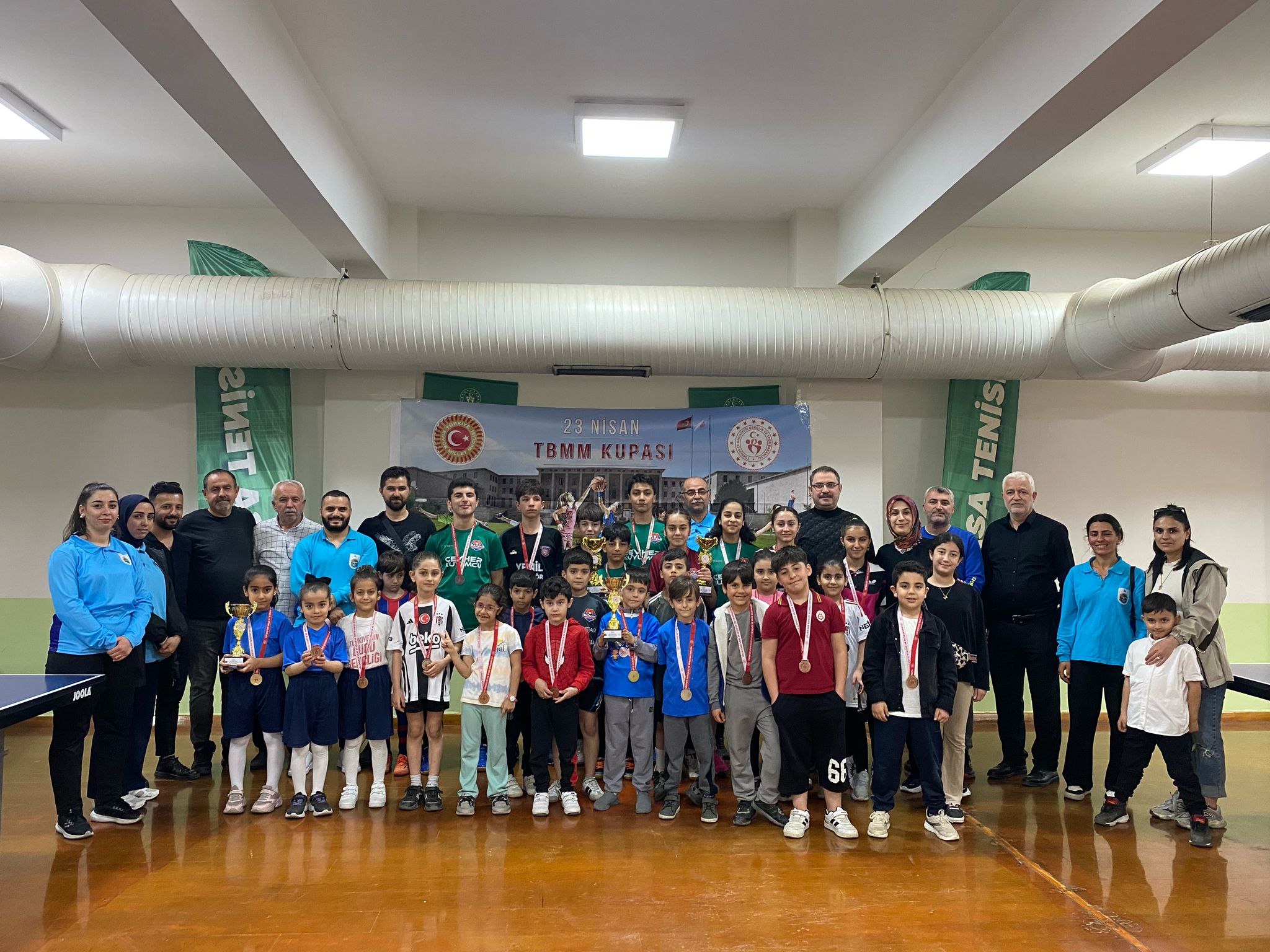 23 Nisan TBMM Masa Tenisi Turnuvası tamamlandı