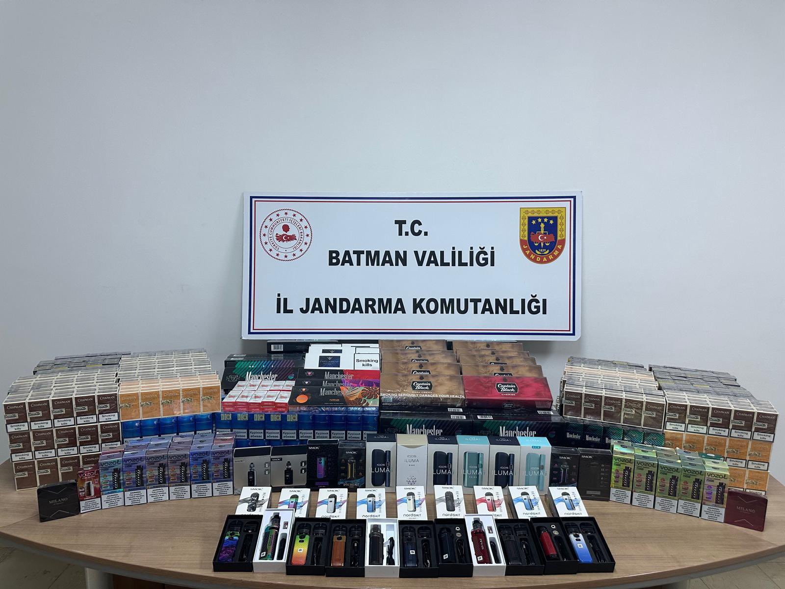 Kaçak Sigara Operasyonu: 5.130 Paket Kaçak Sigara ele geçirildi