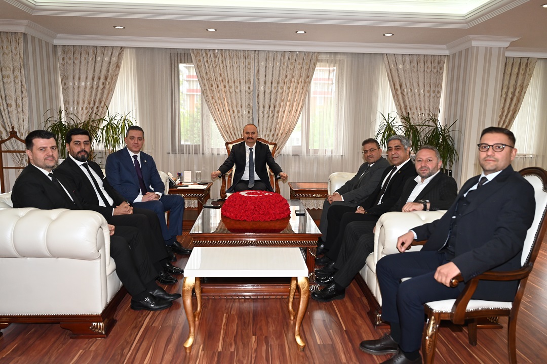 TBB Başkanı Sağkan Vali Canalp’i ziyaret etti