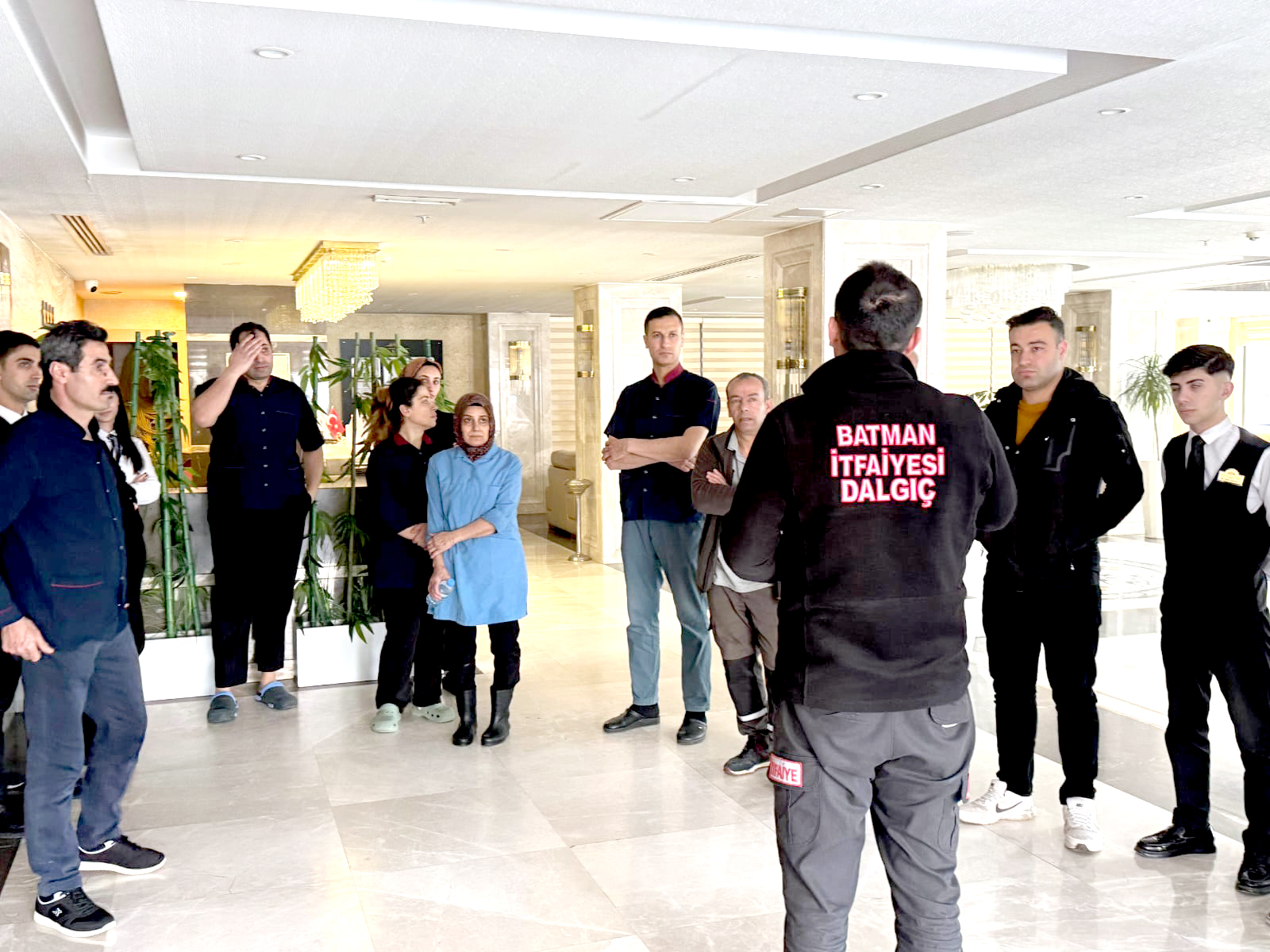 Real Konak Hotel’de yangın güvenliği eğitimi