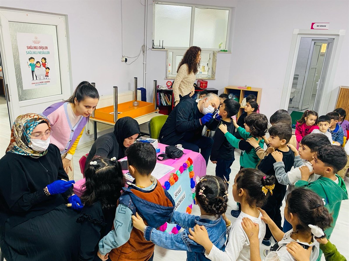 Ana Okulu Öğrencilerine Ağız ve Diş Sağlığı Eğitimi verildi