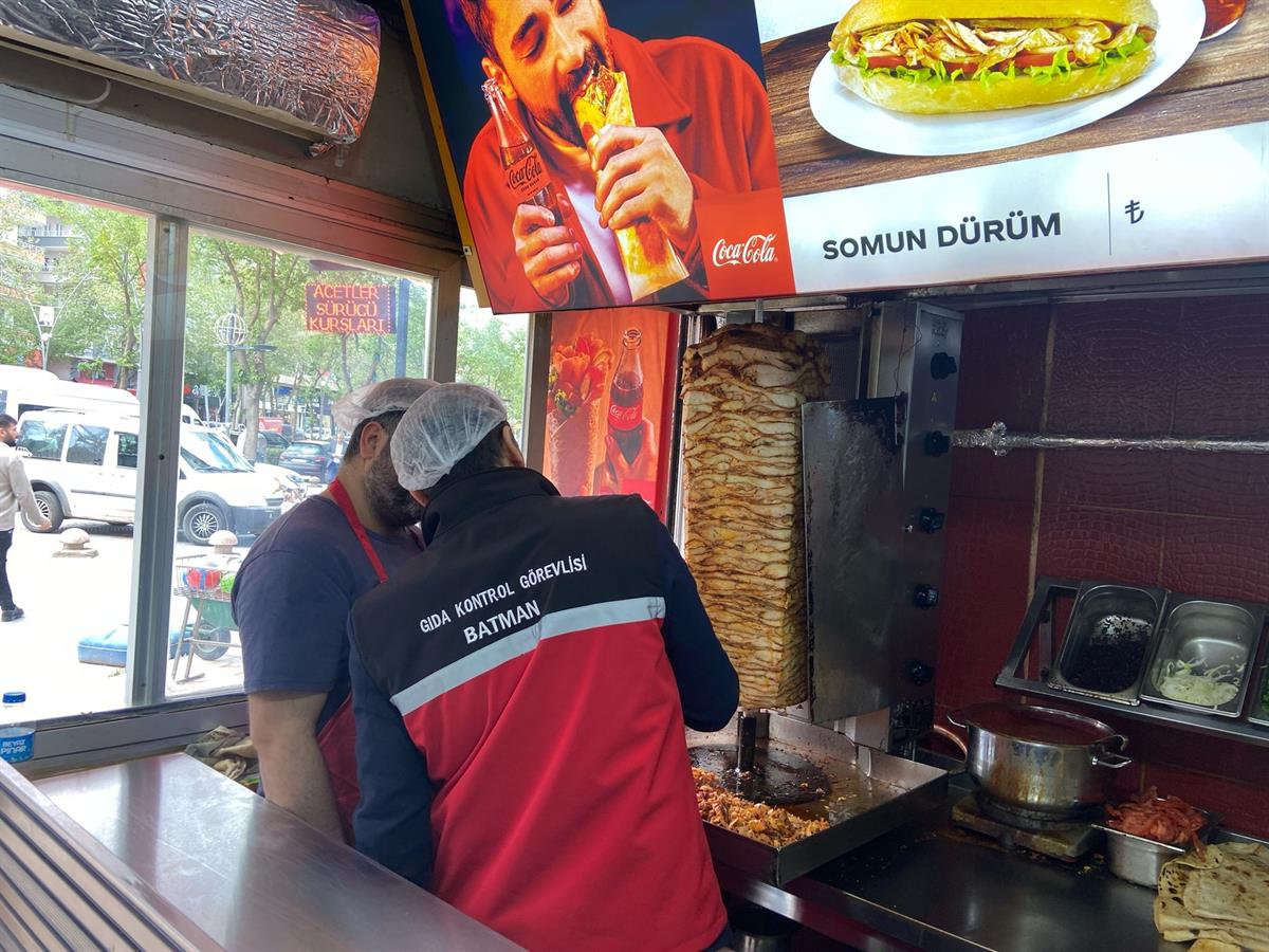 Döner Satışı Yapan İşletmelere Sıkı Denetim