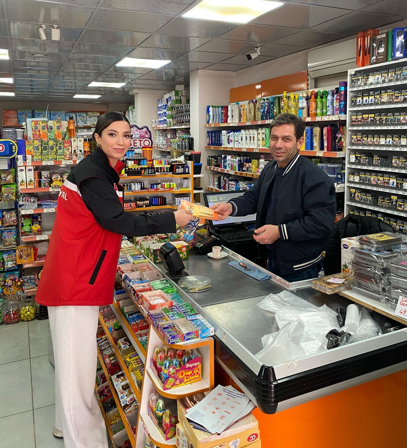 Esnafa Kadına Yönelik Şiddetle Mücadele Bilgilendirmesi