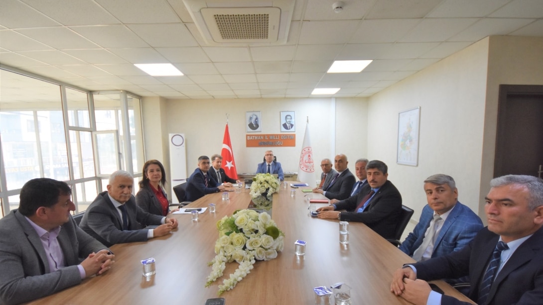 MEM’de haftalık değerlendirme toplantısı yapıldı