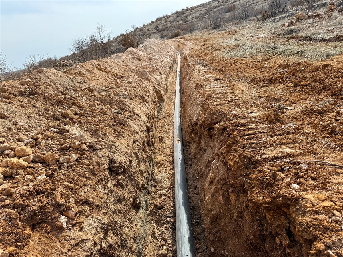 Hisar Köyü’ne Modern İçme Suyu Hattı