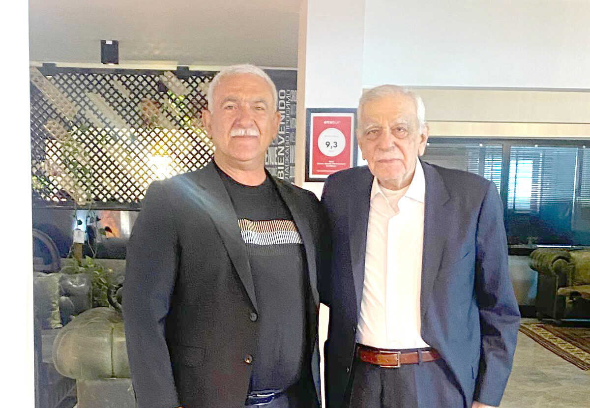Kalkan, Ahmet Türk’ü hastanede ziyaret etti