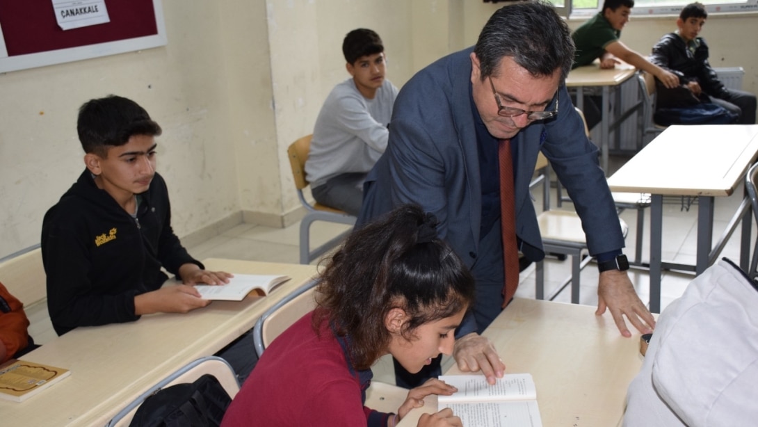 Müdür Önlü’den okullara ziyaret