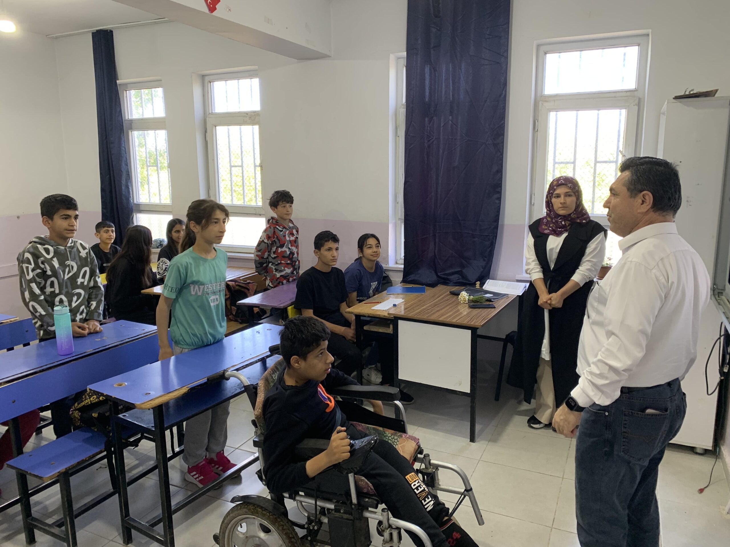 İlçe Milli Eğitim Müdürü Önlü’den Ulaşlı İlkokulu/Ortaokulu’na Ziyaret