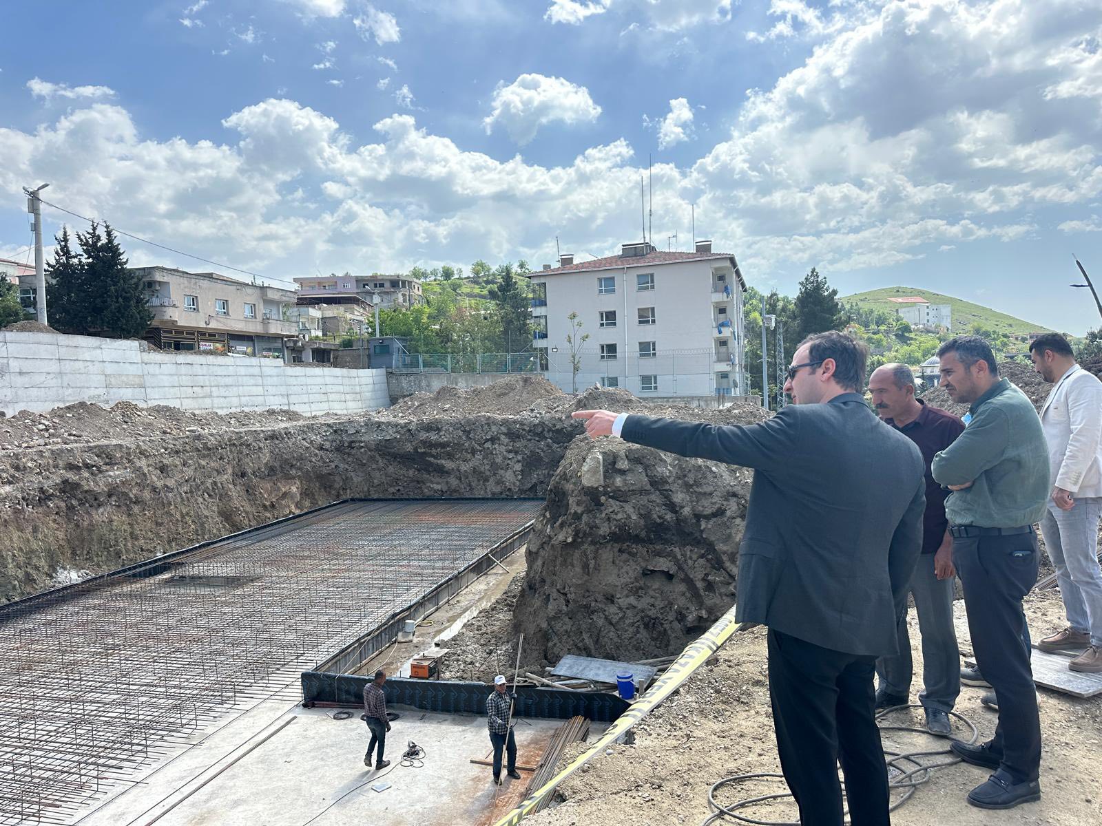 Yenimahalle Aile Sağlığı Merkezi ve 112 Acil Sağlık Hizmetleri İstasyonu’nun yapımı sürüyor