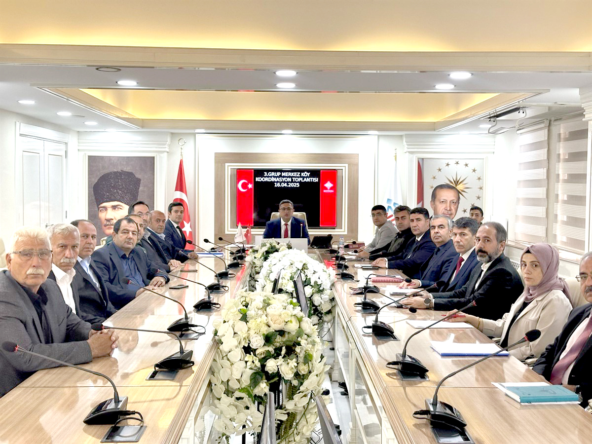 Merkez Köy Muhtarları Toplantısı Gerçekleştirildi