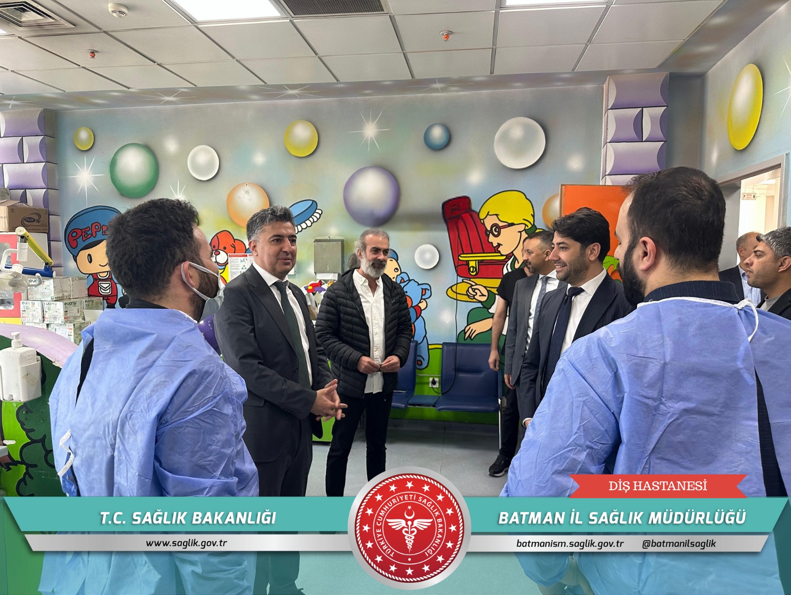 Müdür Solmaz’dan Kamu Hastaneleri ziyareti