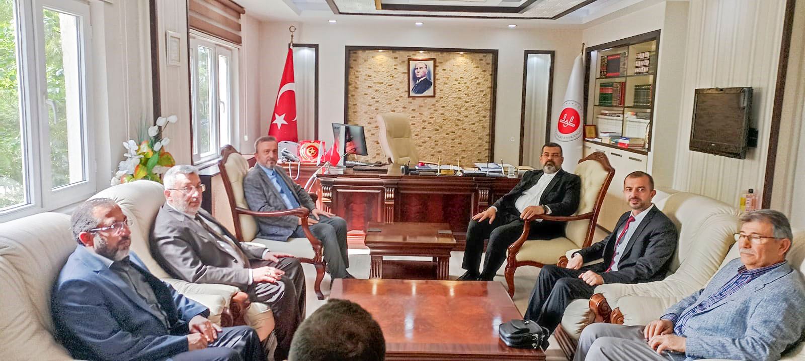 Din İşleri Yüksek Kurulu Üyelerinden Müftü Durmuş’a ziyaret