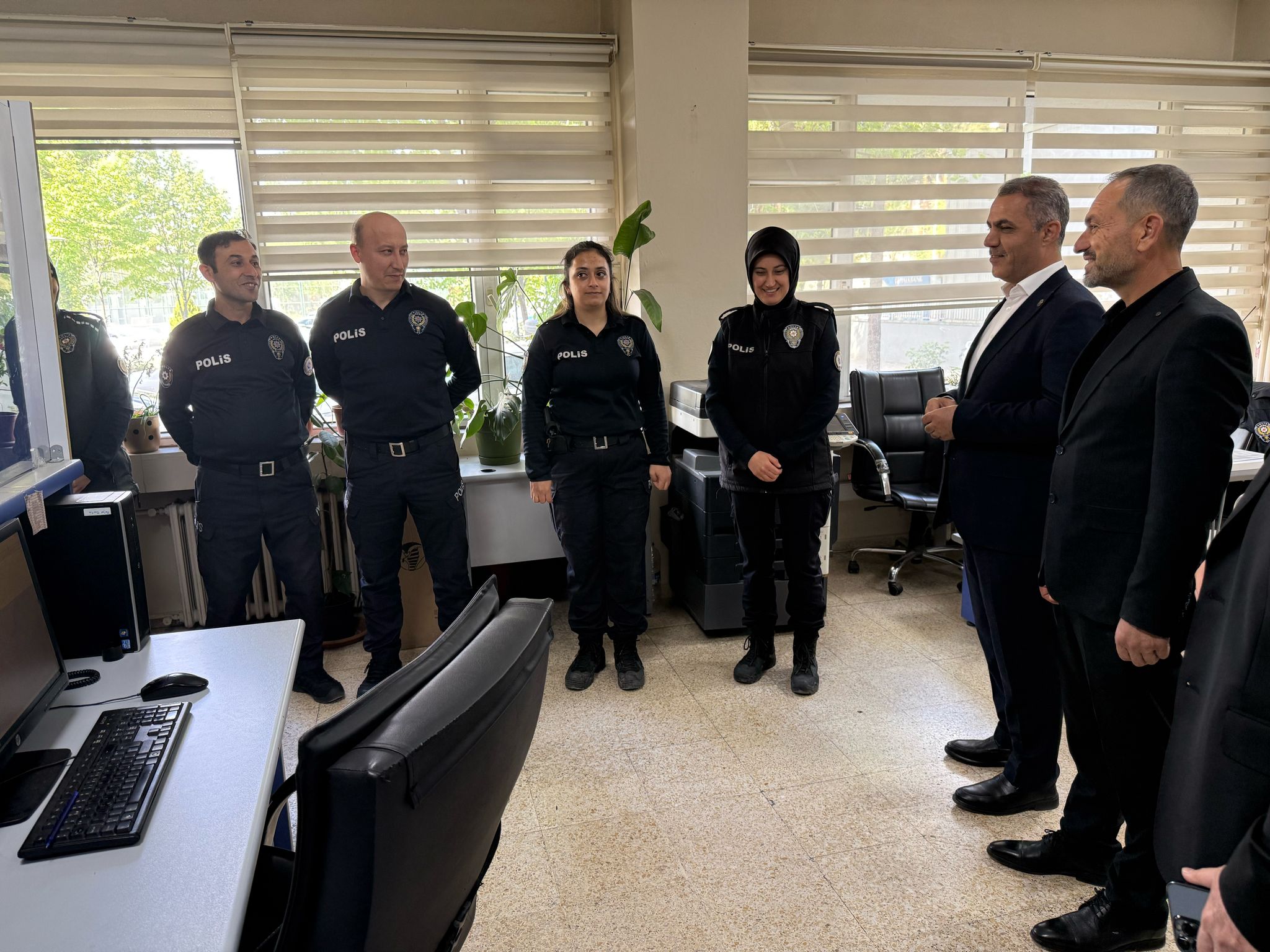 AK Parti İl Başkanı Hüseyin Şansi’den Polis Haftası Ziyareti
