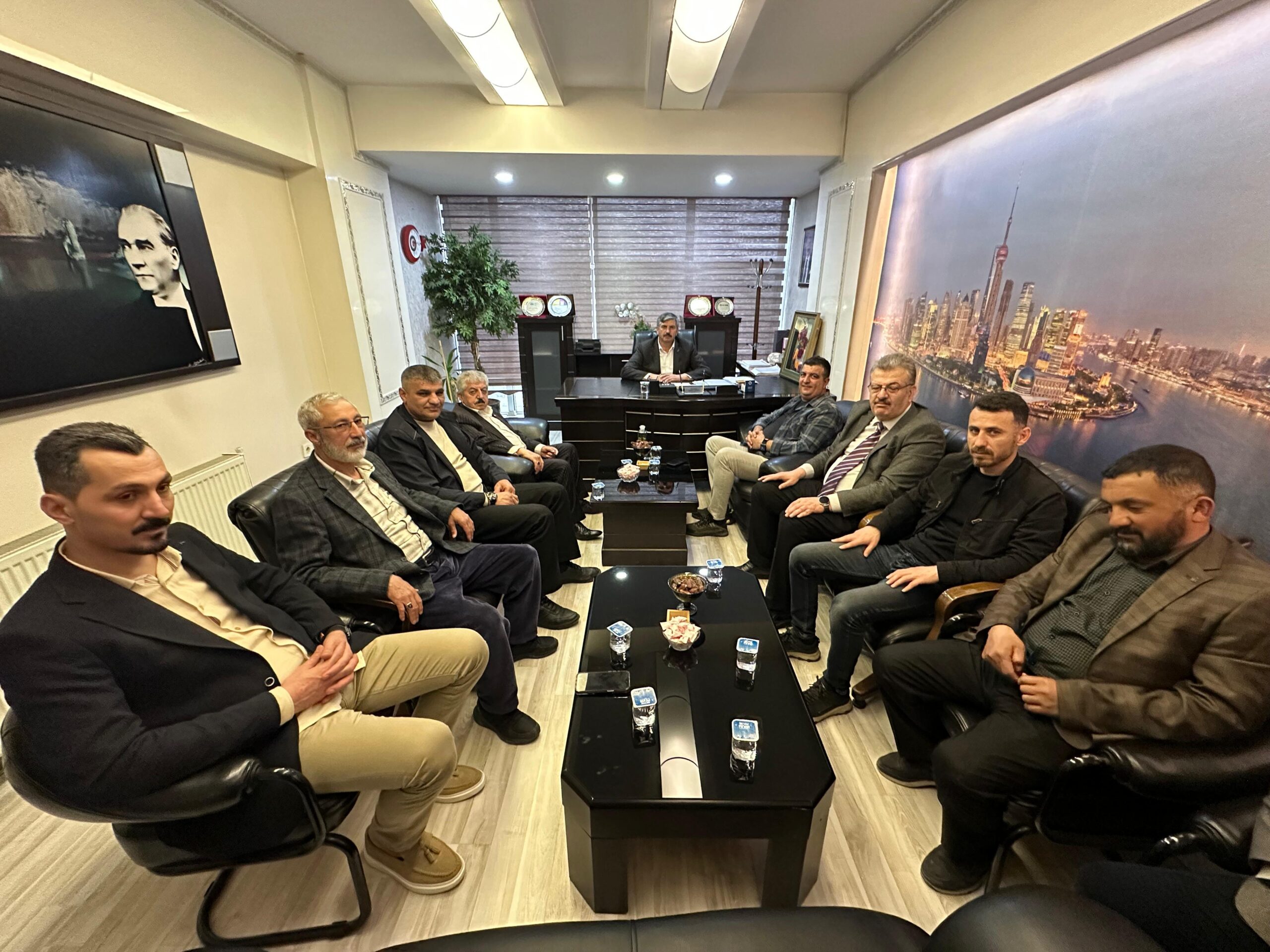 Saadet Partisi’nden BESO’ya Ziyaret