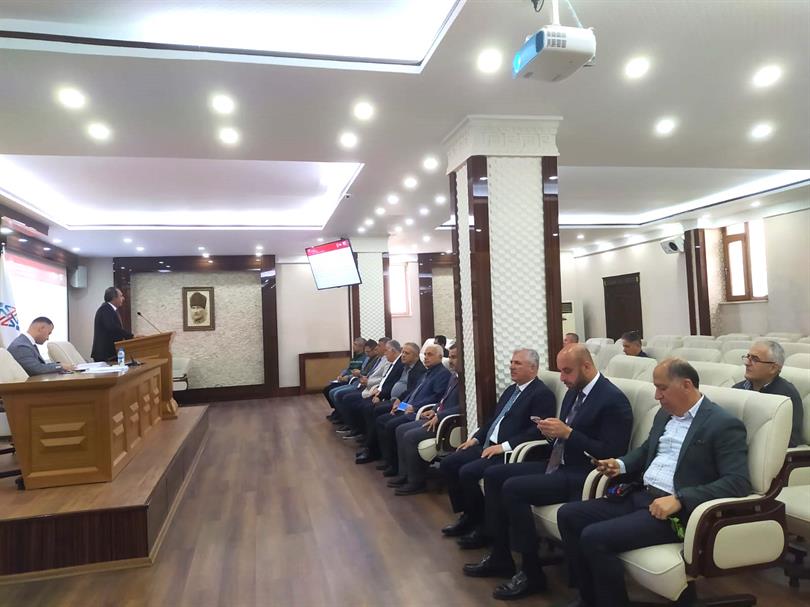 Tarımsal Kuraklık İl Kriz Merkezi Toplantısı Gerçekleştirildi