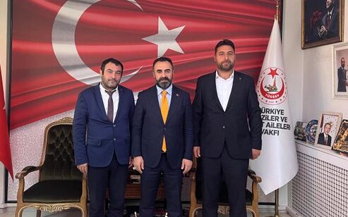 Batman Şehit ve Gazi Aileleri Derneği Başkanı’ndan Genel Merkeze Ziyaret