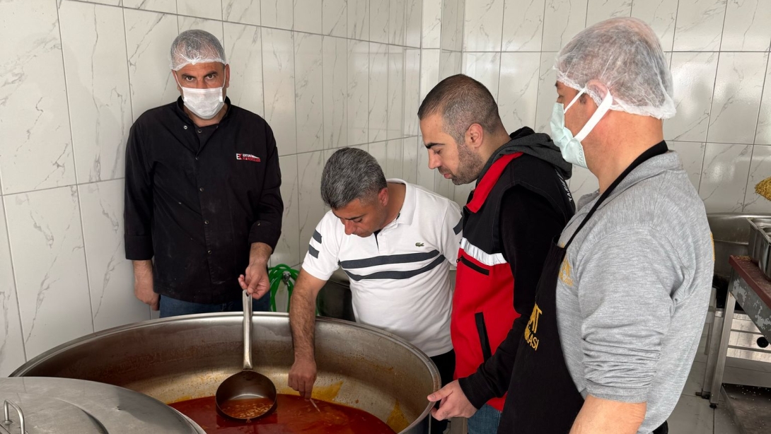 Beşiri’de Taşımalı Eğitim Yemek Hizmetine Denetim