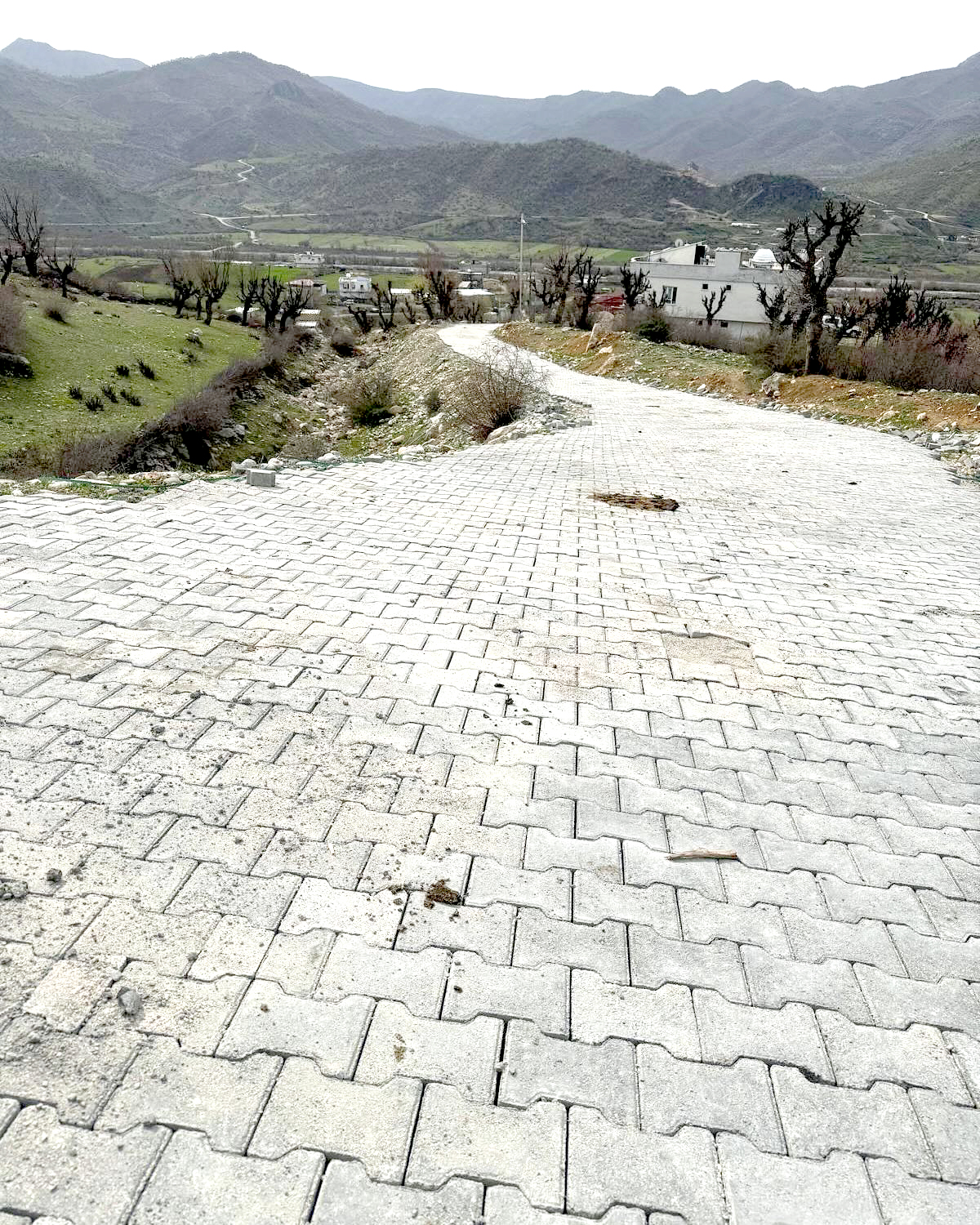 Sason Kaymakamlığı Ziyaret Köyü’nde Kilit Parke Çalışmasını Tamamladı