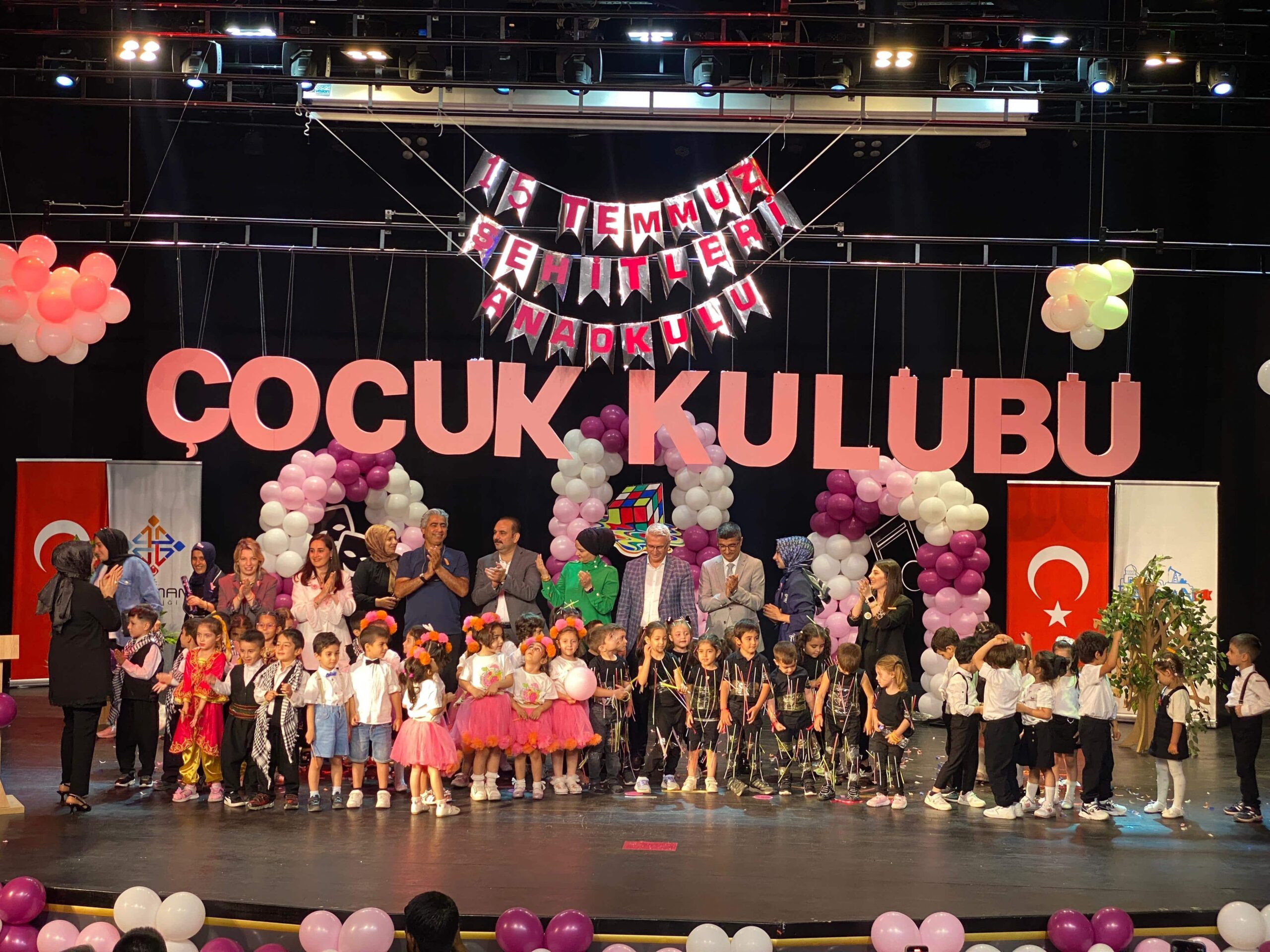 15 Temmuz Şehitleri Anaokulu Çocuk Kulübü Gösterisi