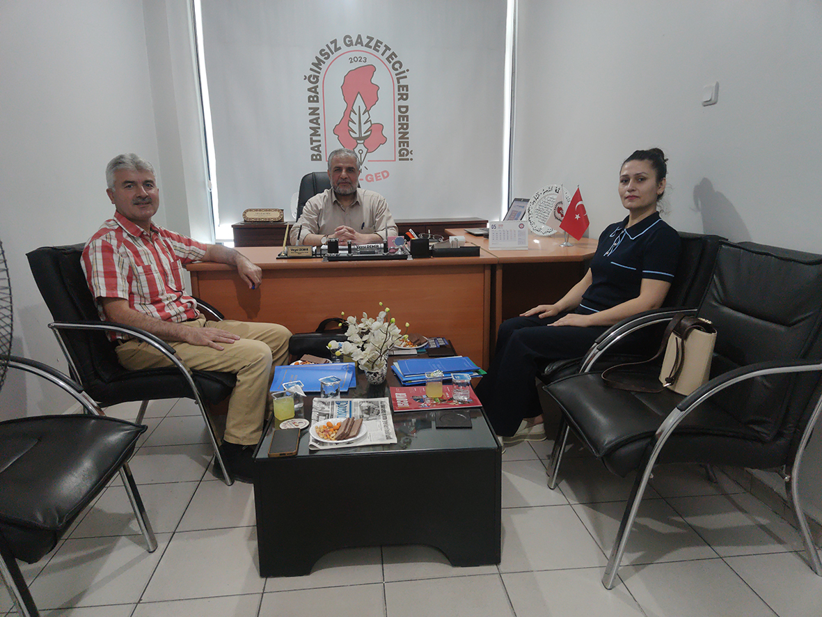 Batman İl Sivil Toplumla İlişkiler Müdürlüğü’nden BAB-GED’e Ziyaret