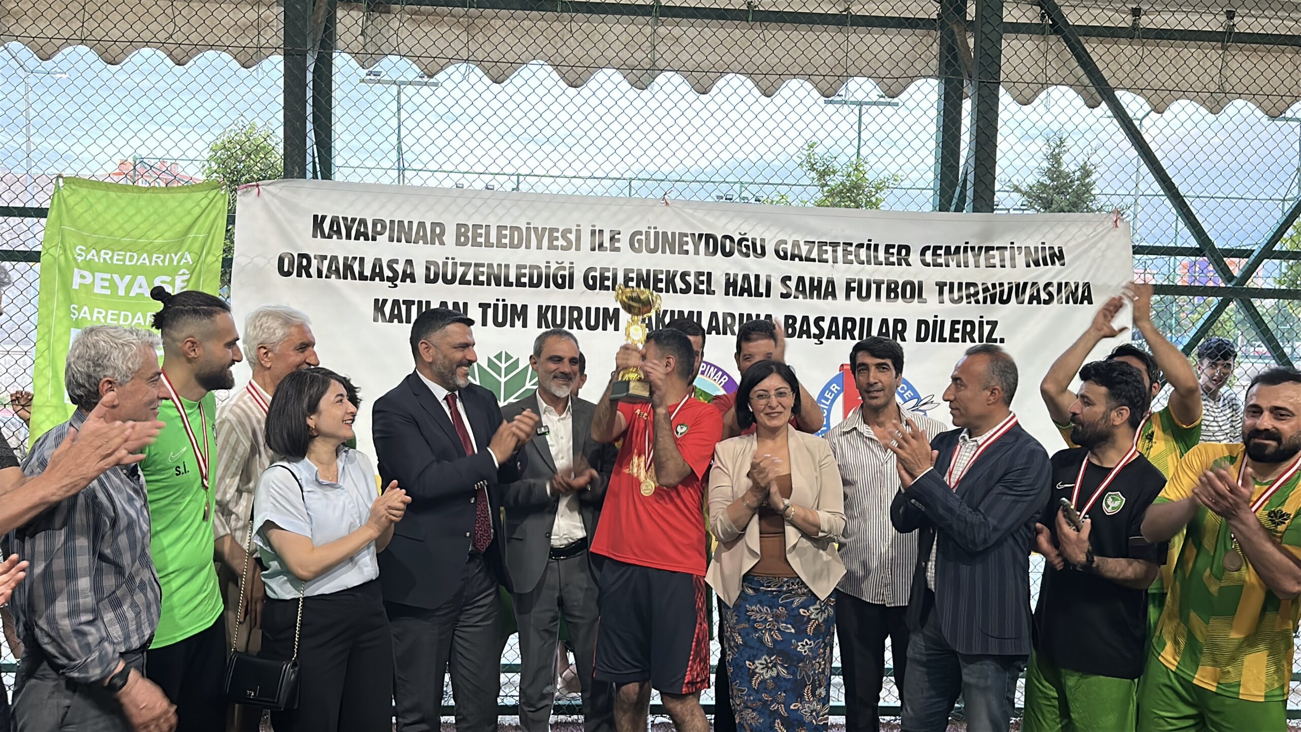 GGC-Kayapınar Belediyesi Halı Saha Turnuvası sona erdi: Şampiyon Amedspor