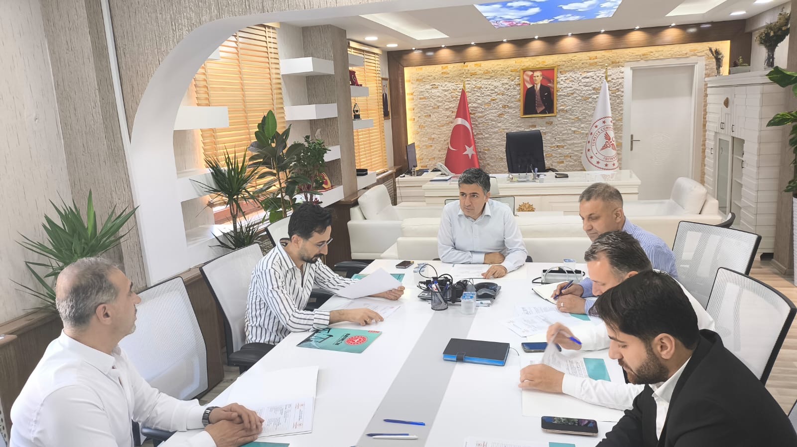 İl Sağlık Müdürlüğünde İSG Toplantısı