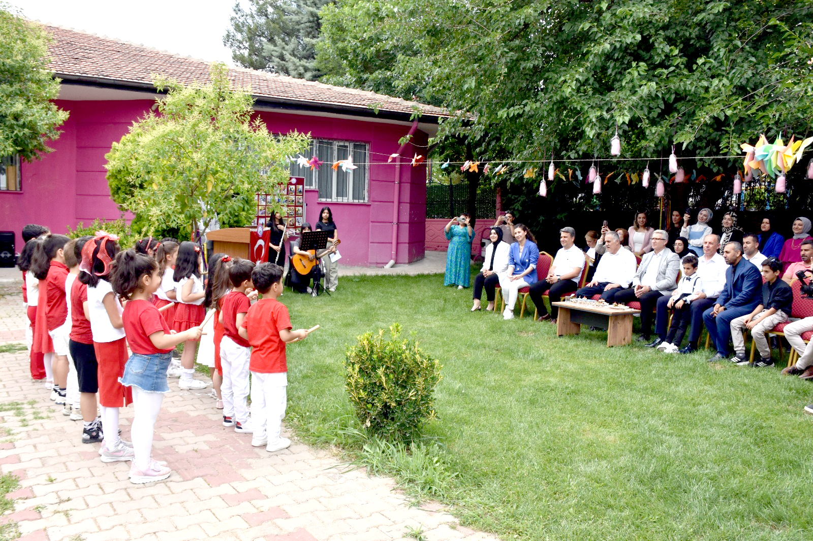 Mimar Sinan Anaokulunda Açık Hava Sınıfı Açıldı
