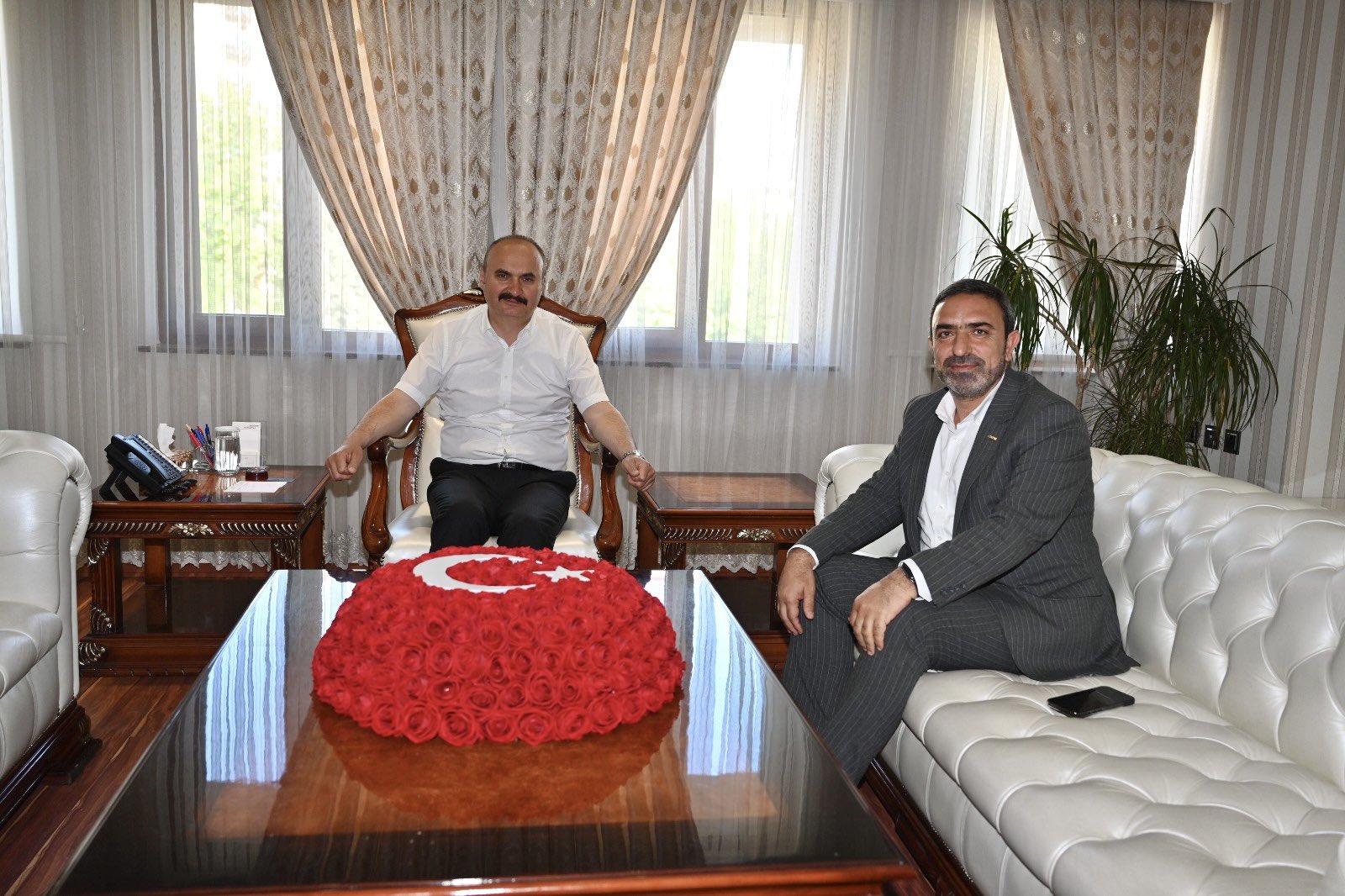 ASKON Şube Başkanı Nasıroğlu’ndan Vali Canalp’e ziyaret