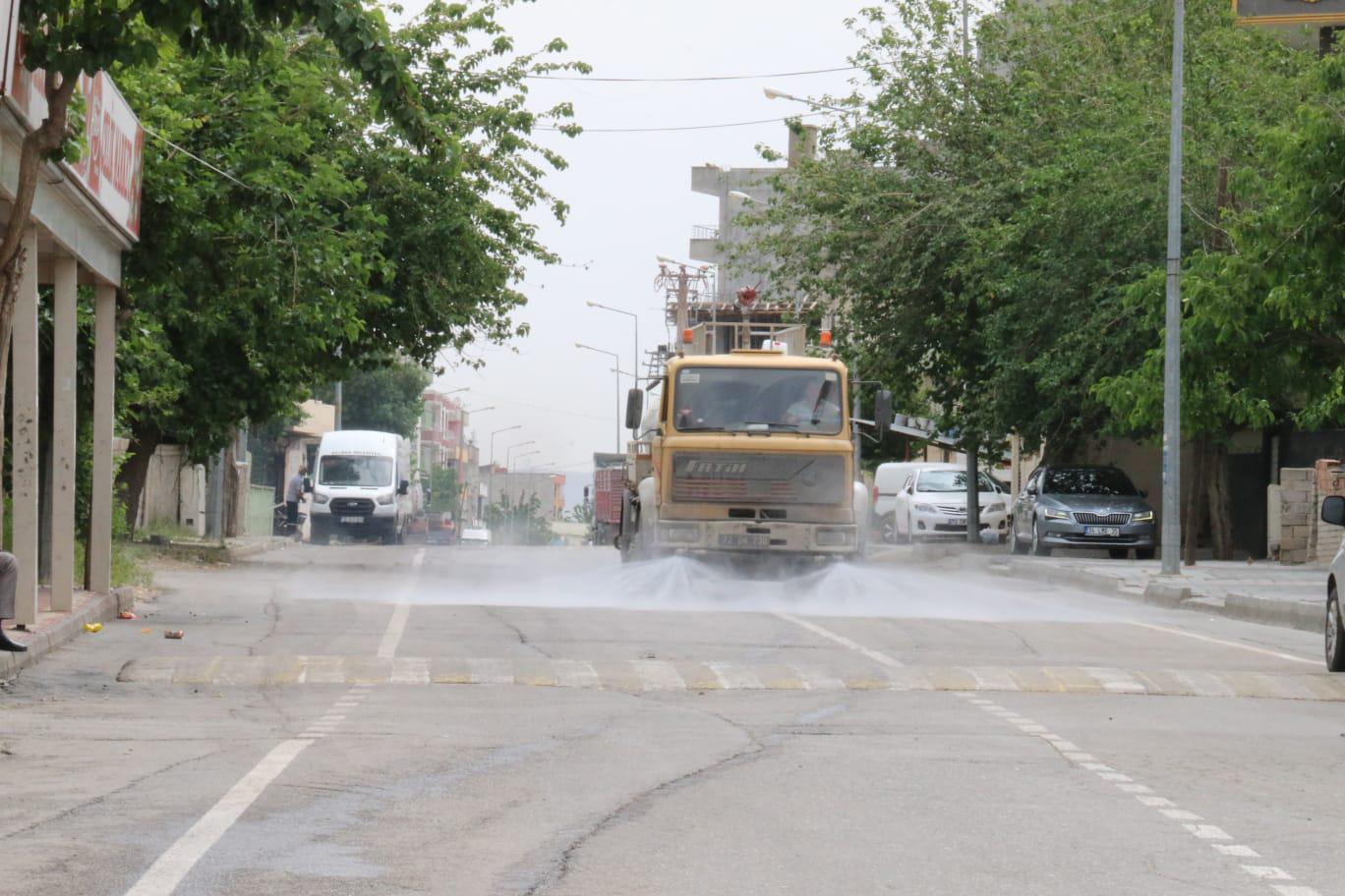 Çamlıca Mahallesine genel temizlik çalışması