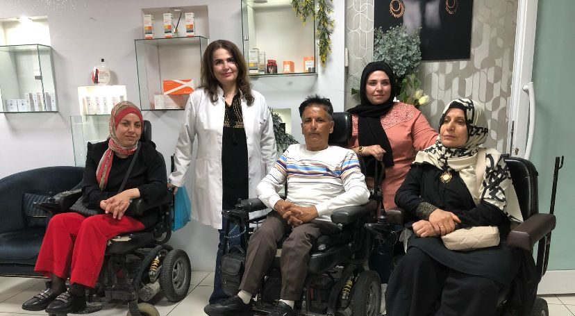 Engelli bireylere ücretsiz cilt bakımı