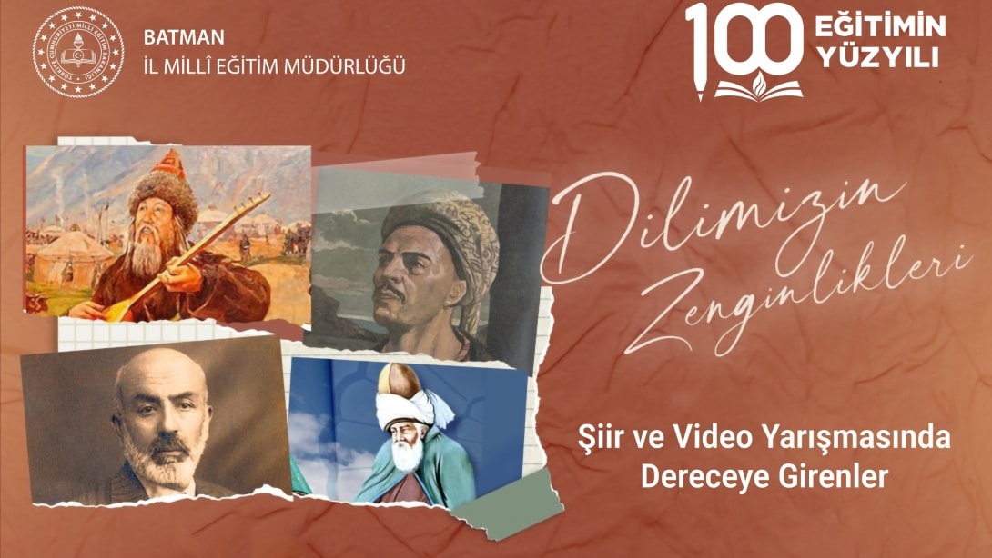 “Dilimizin Zenginlikleri Projesi” yarışmaların sonuçları açıklandı