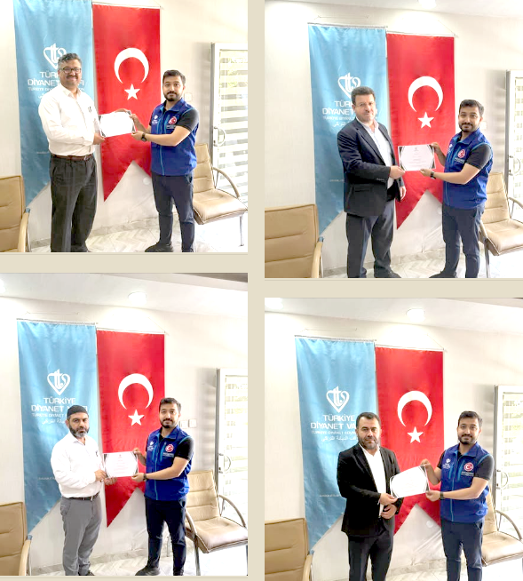 Din görevlilerinden Anlamlı Destek