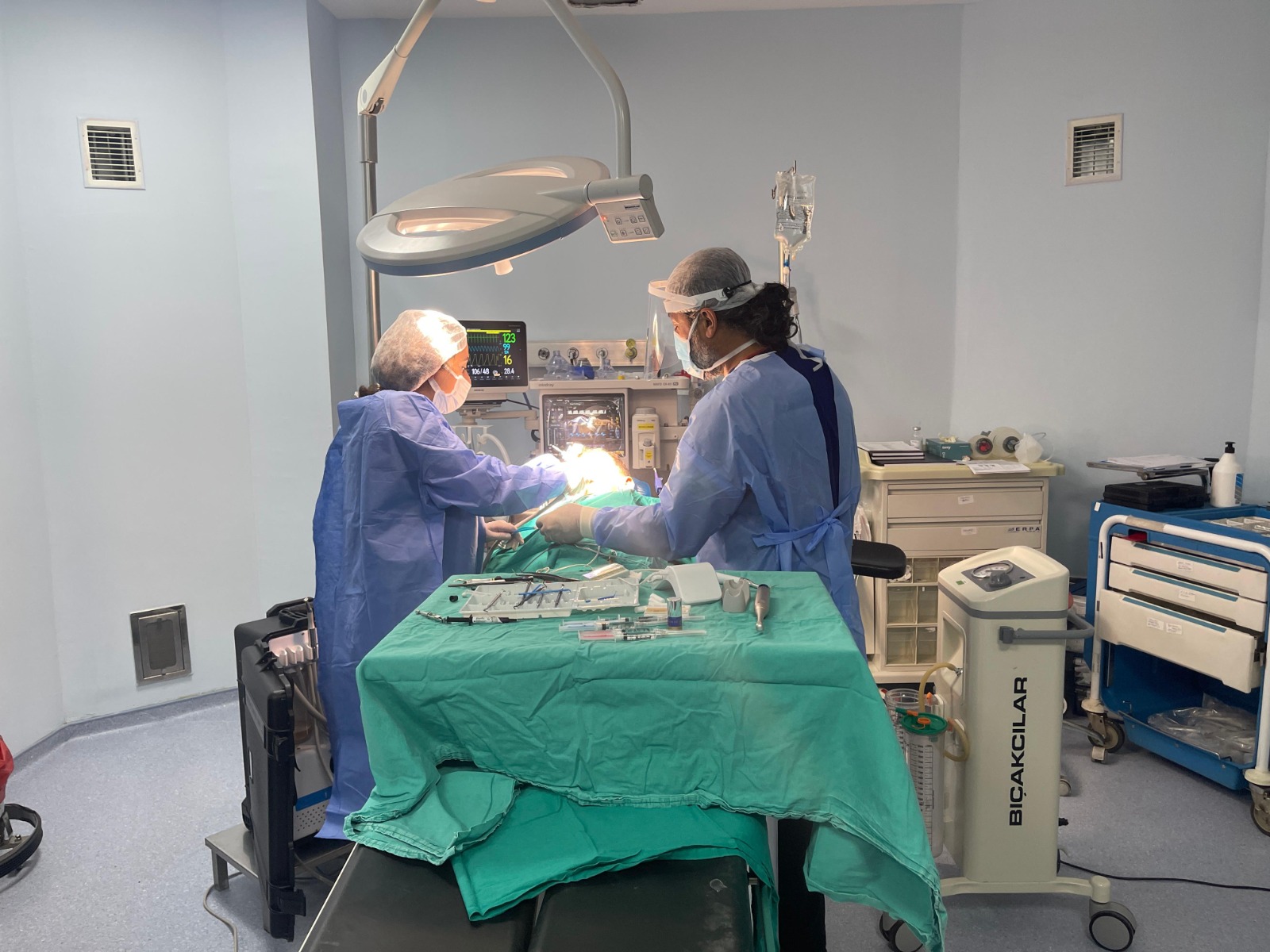 Engellilere genel anesteziyle diş tedavisi hizmeti