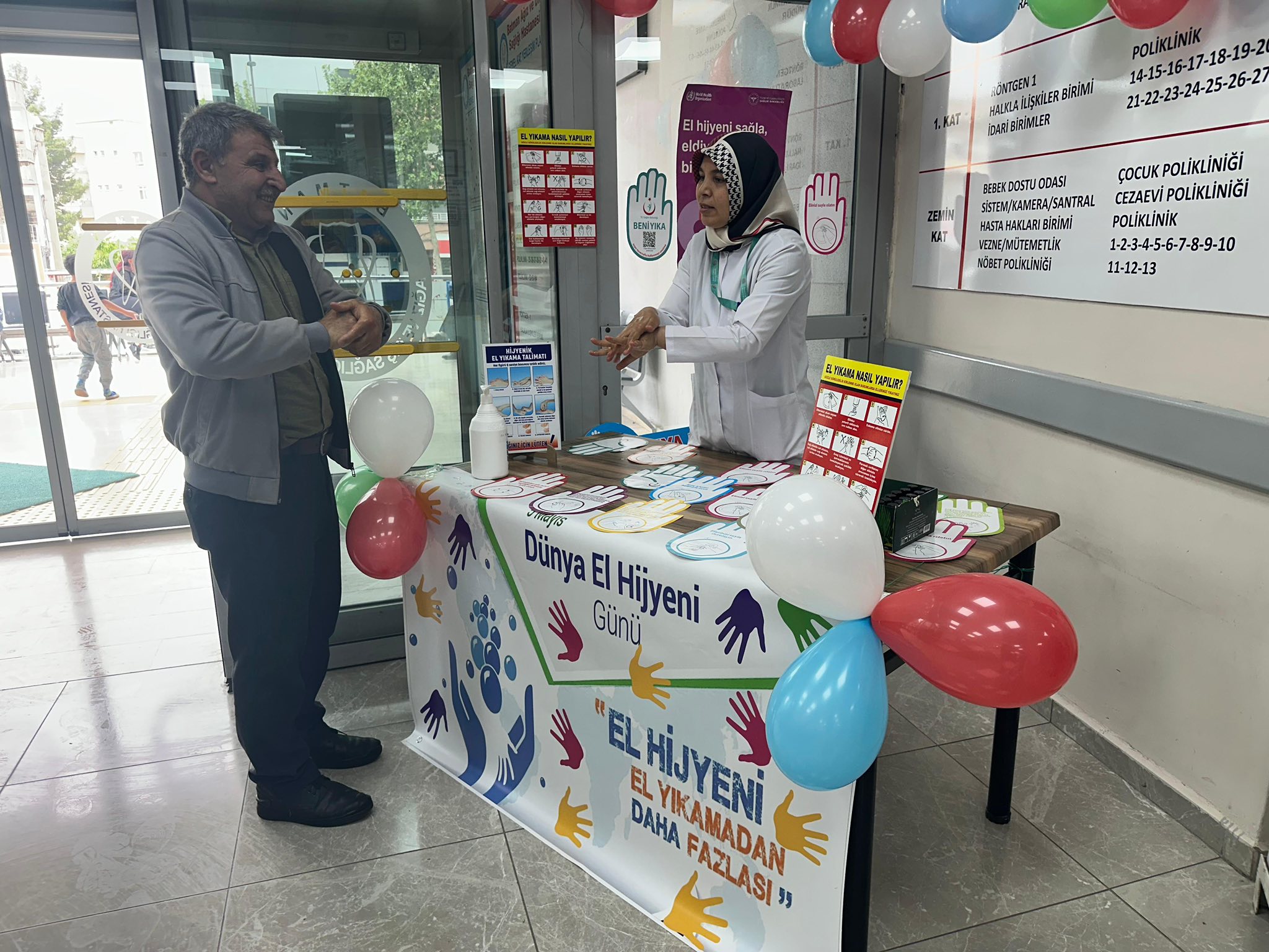 Ağız ve Diş Sağlığı Hastanesi’nde El Hijyeni Günü etkinliği