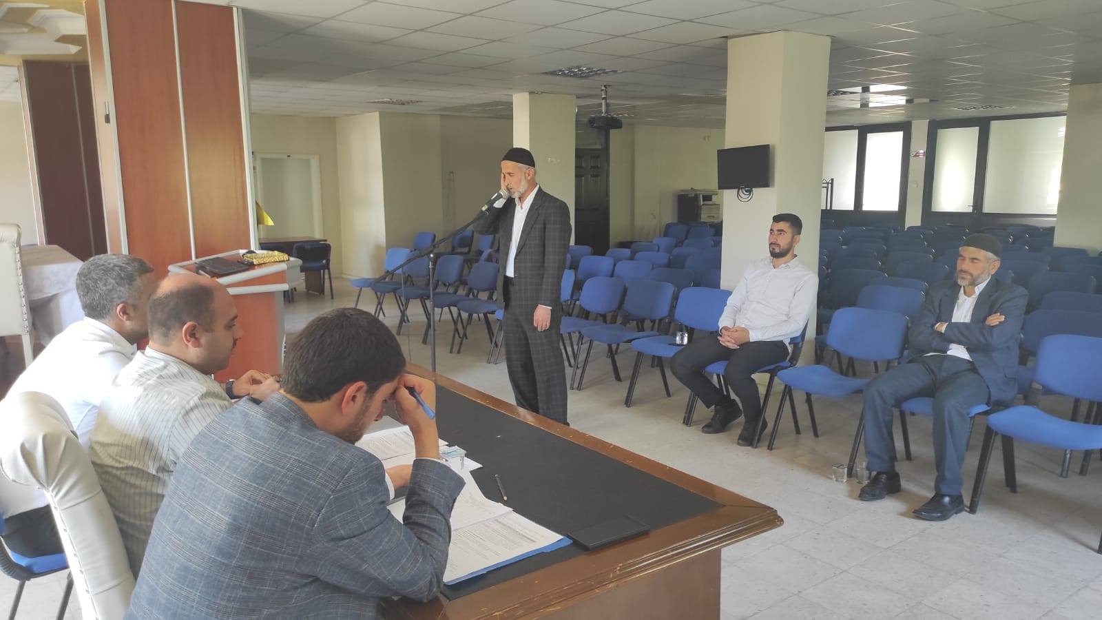 Din Görevlileri Arasında Ezanı Güzel Okuma Yarışması düzenlendi