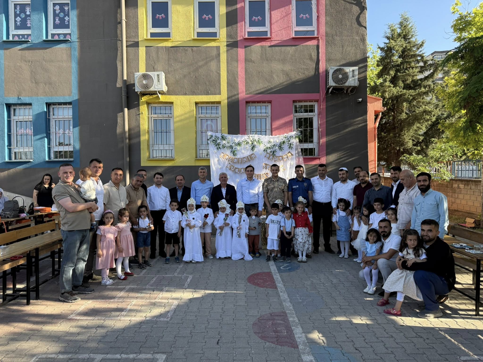 Kaymakam Öztaş, 4-6 Yaş Kur’an Kursu Programına Katıldı