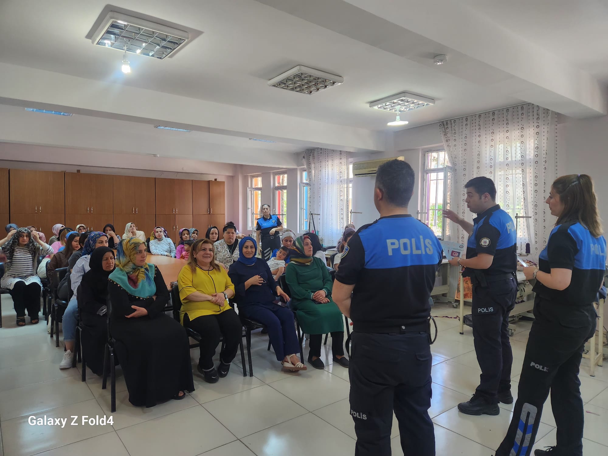 19 Mayıs ÇATOM Kursiyerlerine Güvenlik Eğitimi Verildi