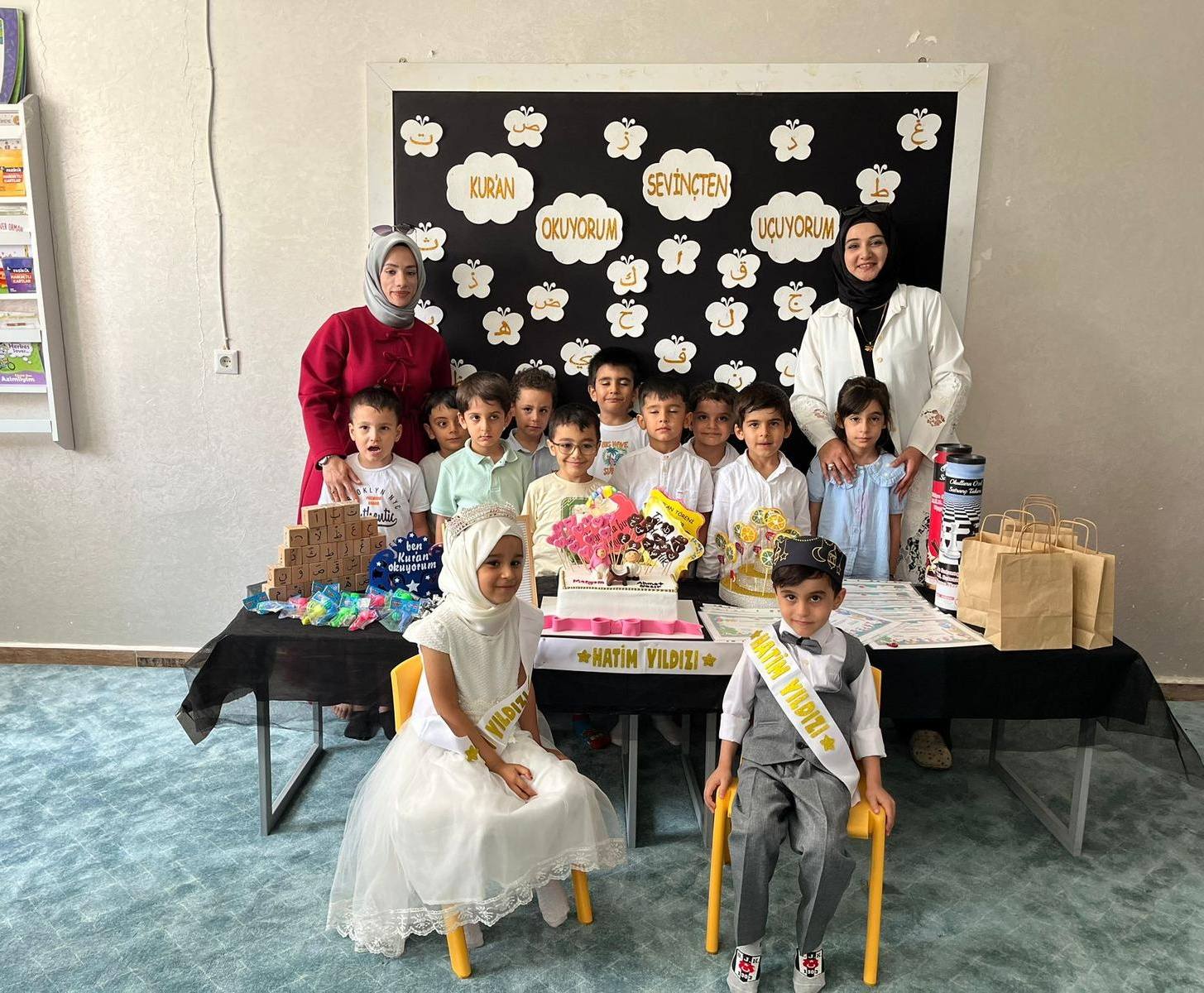 Kudret Cami 4-6 Yaş Kur’an Kursunda Hatim ve Karne Sevinci