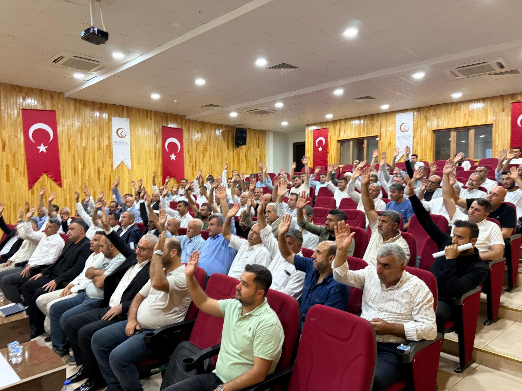 Kozluk’ta KHGB encümen seçimi gerçekleştirildi