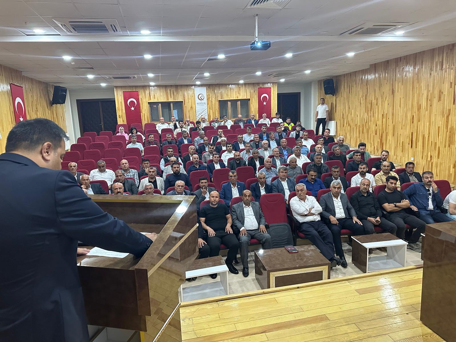 Kozluk’ta Muhtarlara “Bağımlılıkla Mücadele Eğitimi” Verildi