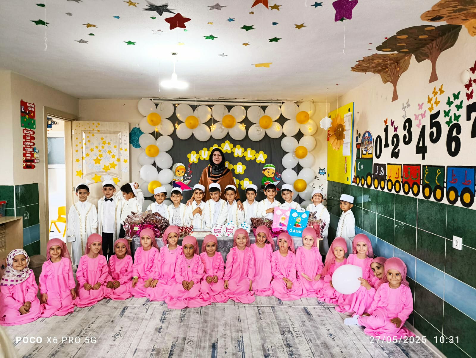 Minikler Kuran-ı Kerim’e geçti