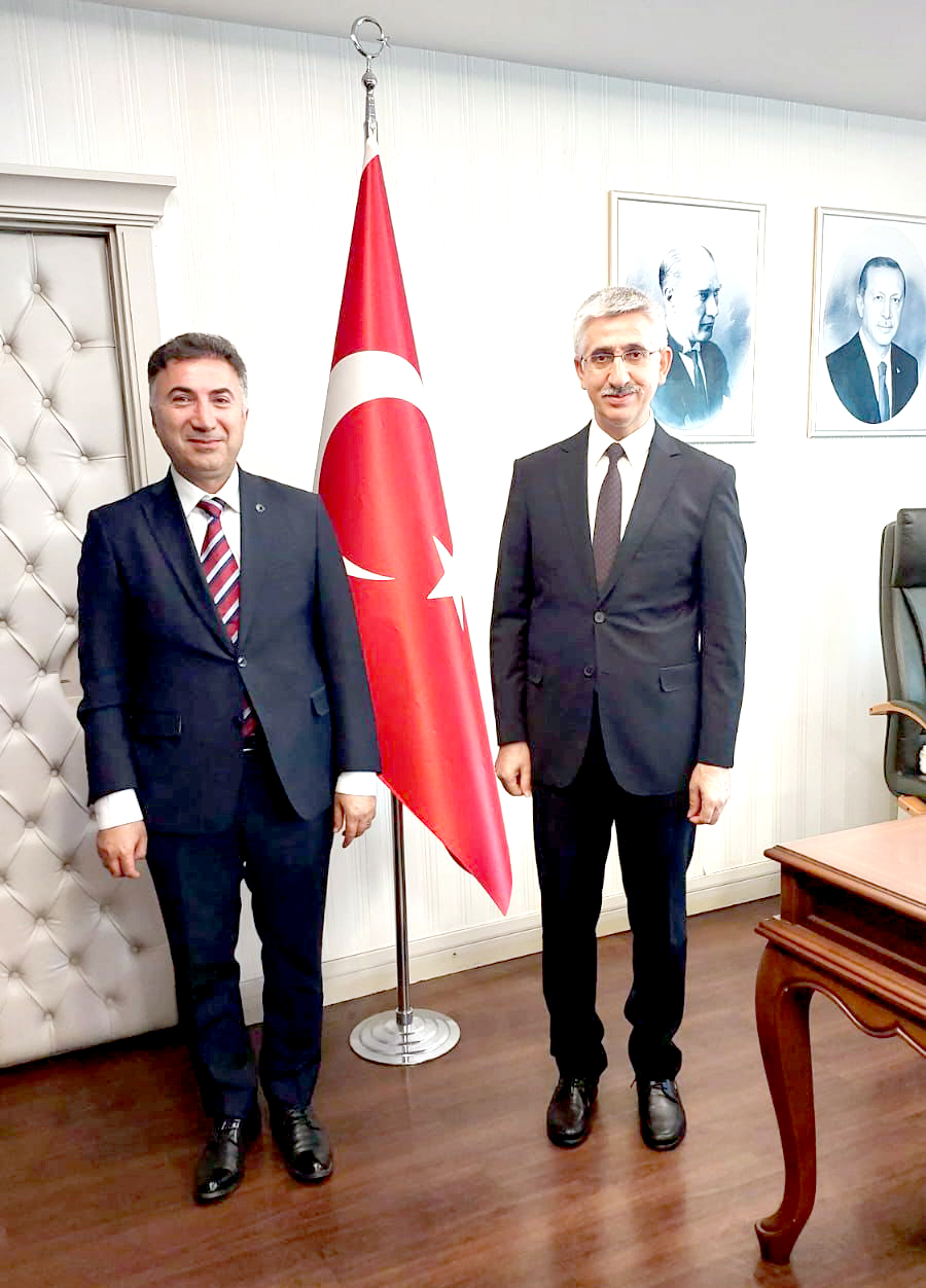 Rektör Demir’den Milli Eğitim Bakan Yardımcısı Nazif Yılmaz’a Ziyaret