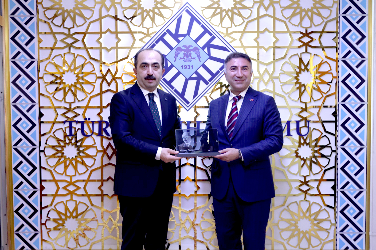 Rektör Demir, Türk Tarih Kurumu Başkanını Ziyaret etti