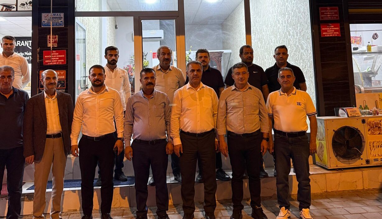 Başkan Şansi’den Batman Muhtarlar Derneği’ne ziyaret