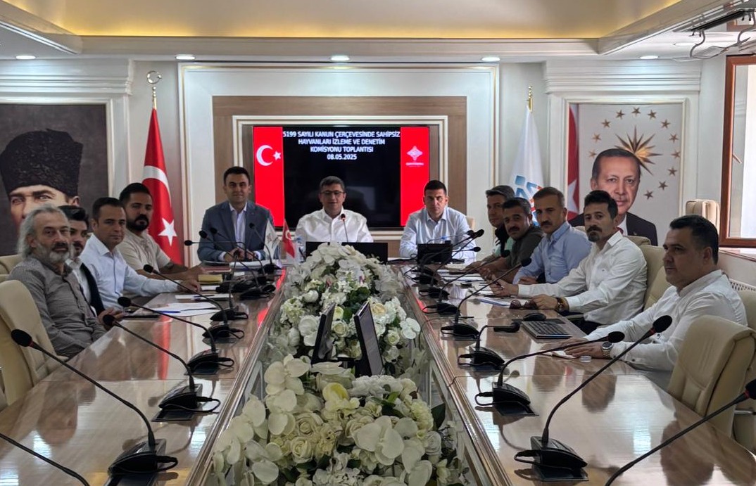 Sahipsiz Sokak Hayvanları Denetleme Komisyon Toplantısı gerçekleştirildi