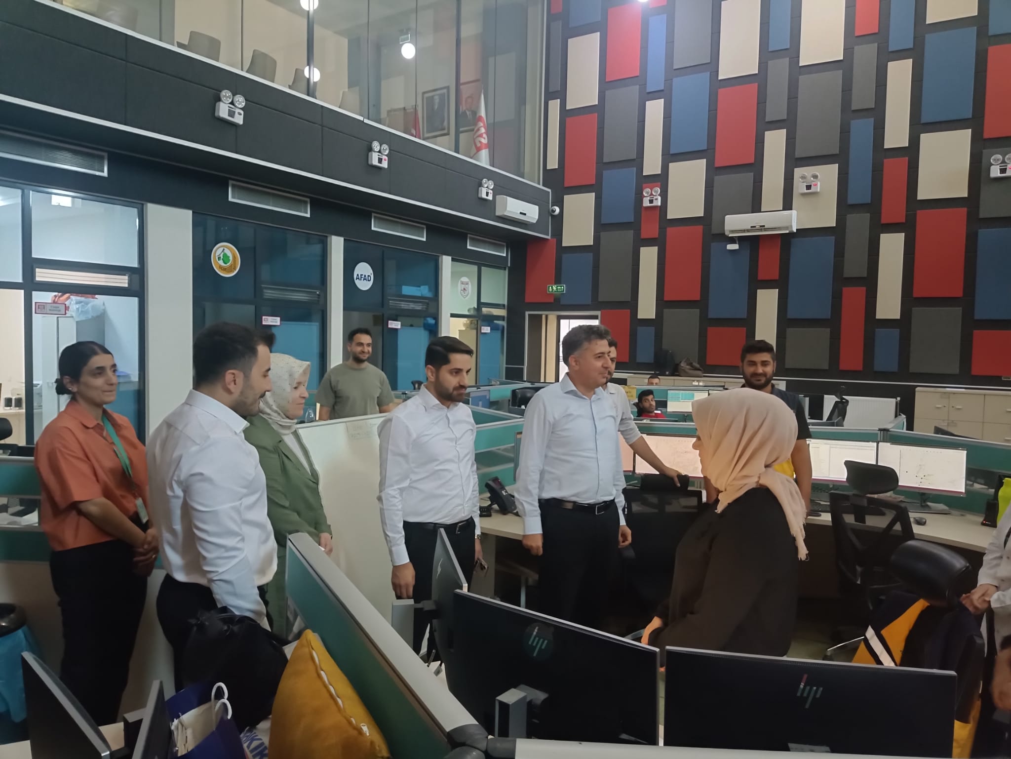 İl Sağlık Müdürü, 112 Acil Çağrı Merkezi’ni Ziyaret Etti