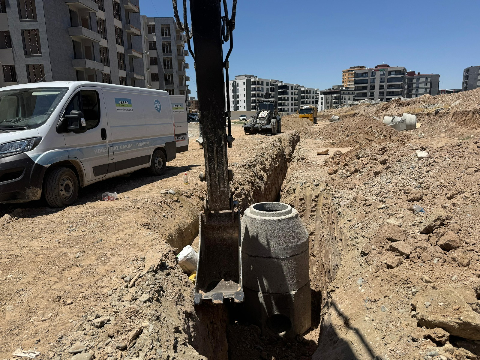 Yeni İmar alanlarında yoğun çalışma